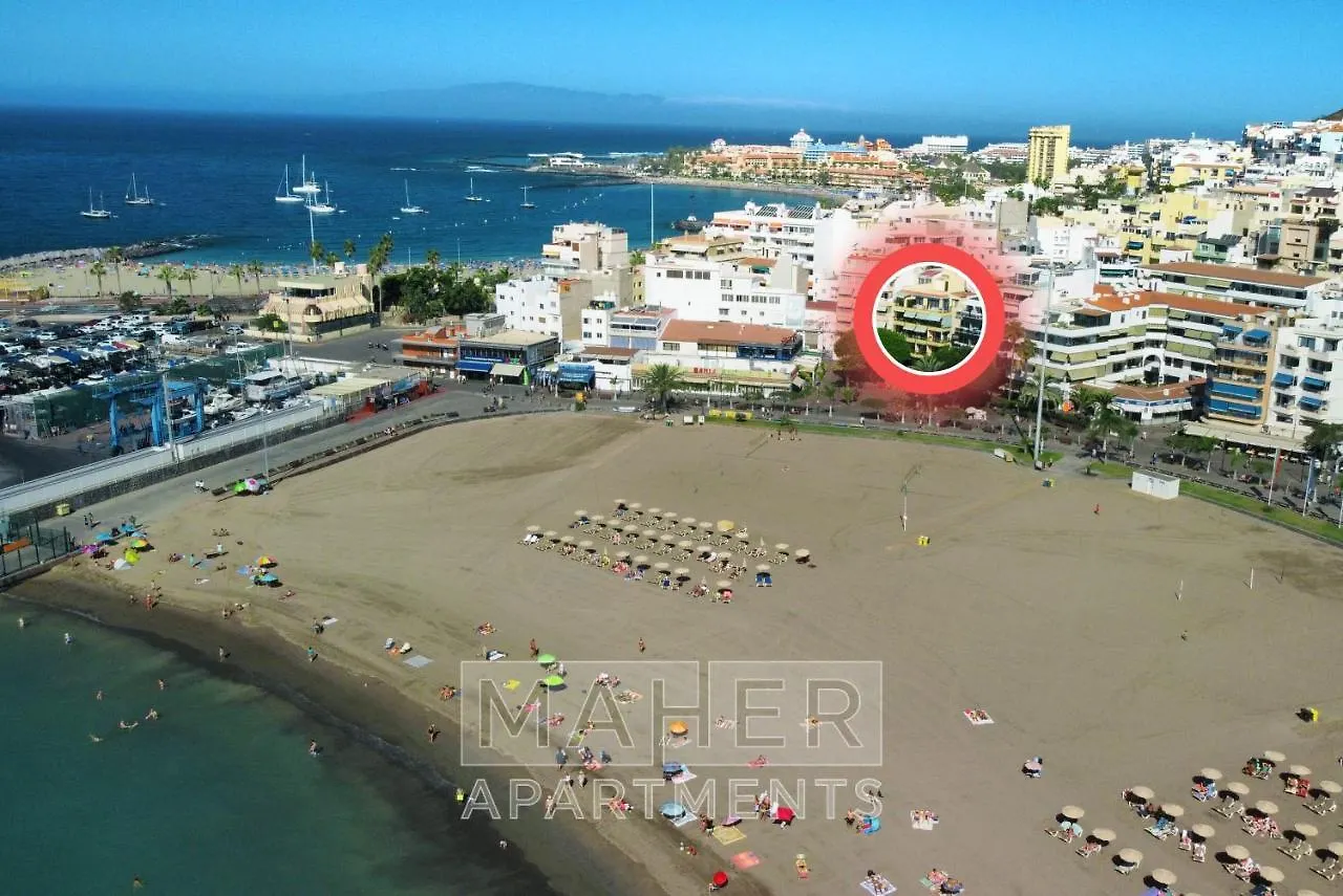 Cozy Main Square And Beachfront 3-Bedrooms Apartment Los Cristianos