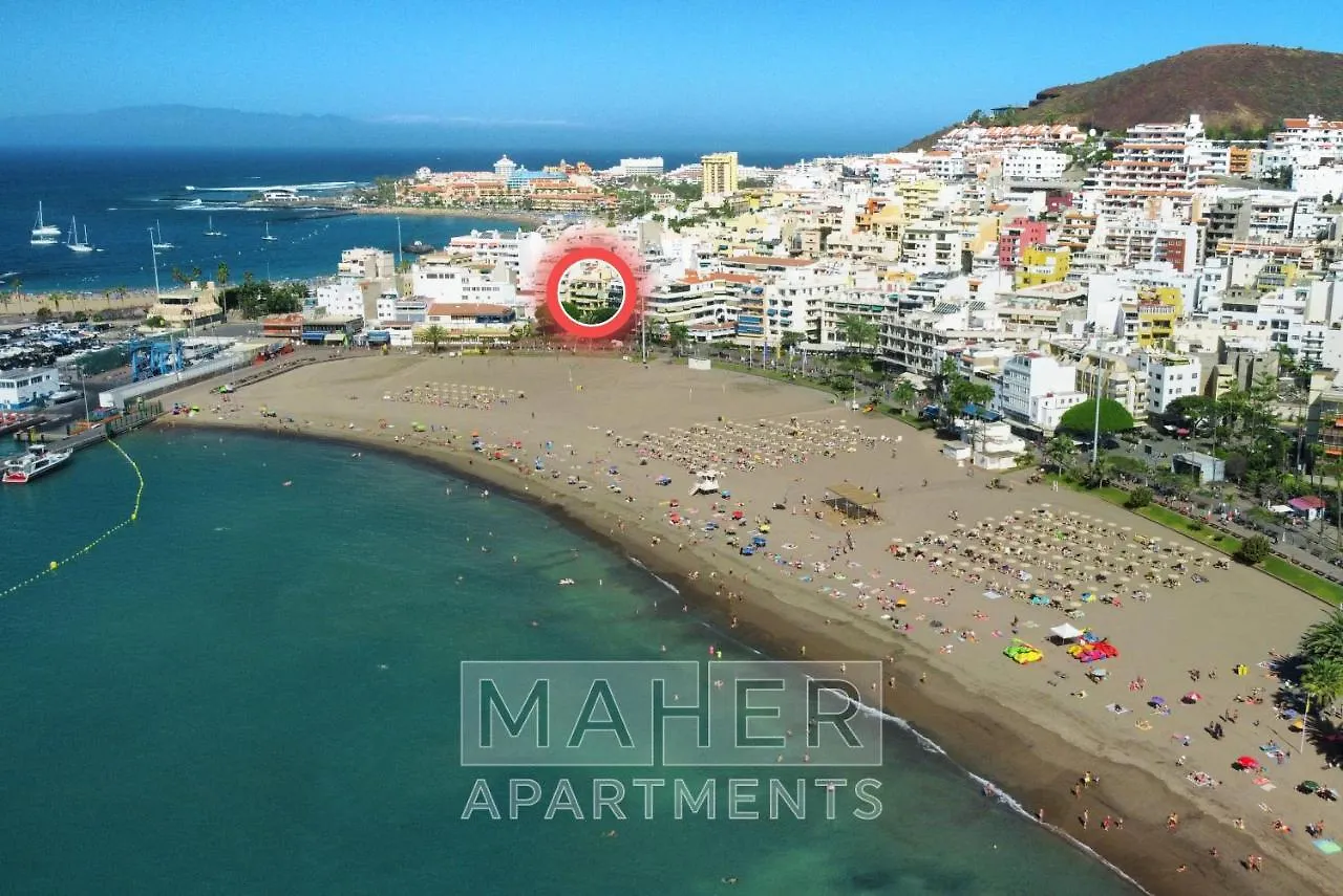 Cozy Main Square And Beachfront 3-Bedrooms Apartment Los Cristianos  0*, Los Cristianos (Tenerife) Spain